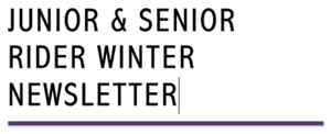 Junior & Senior Winter Newsletter