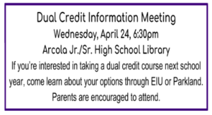 Dual Credit Information Meeting