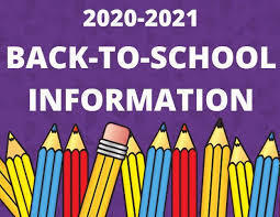 Back-to-School Information for Grades 7-12