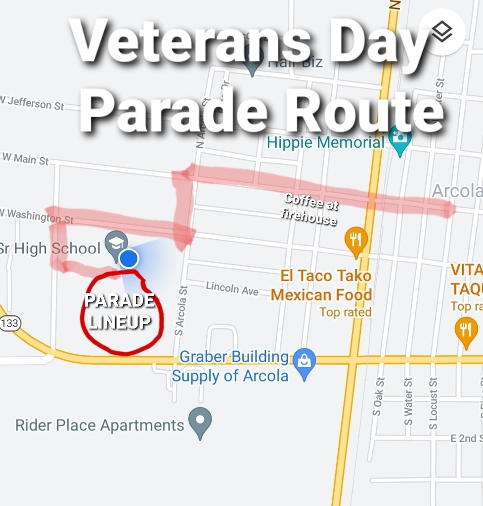 parade route