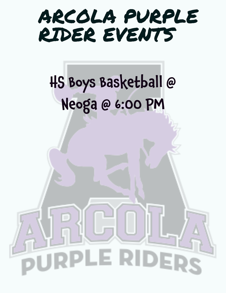 Arcola Purple Rider Events for December 17th