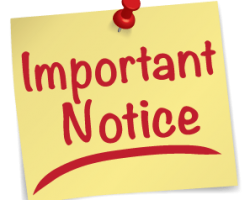 Important Notice ClipArt