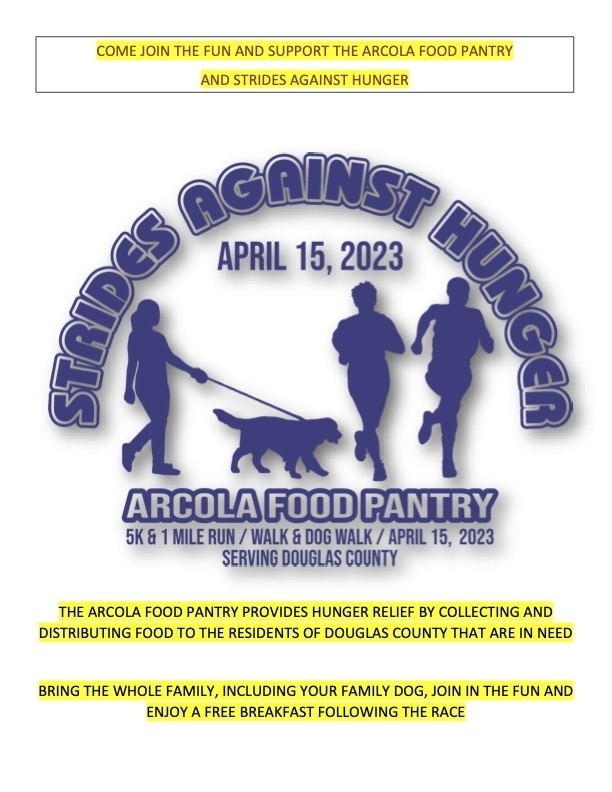 Arcola Food Pantry Strides Against Hunger